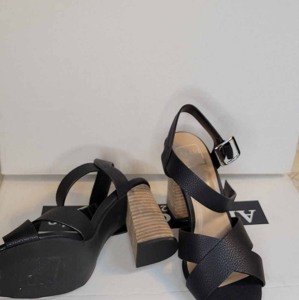 Strapped heels